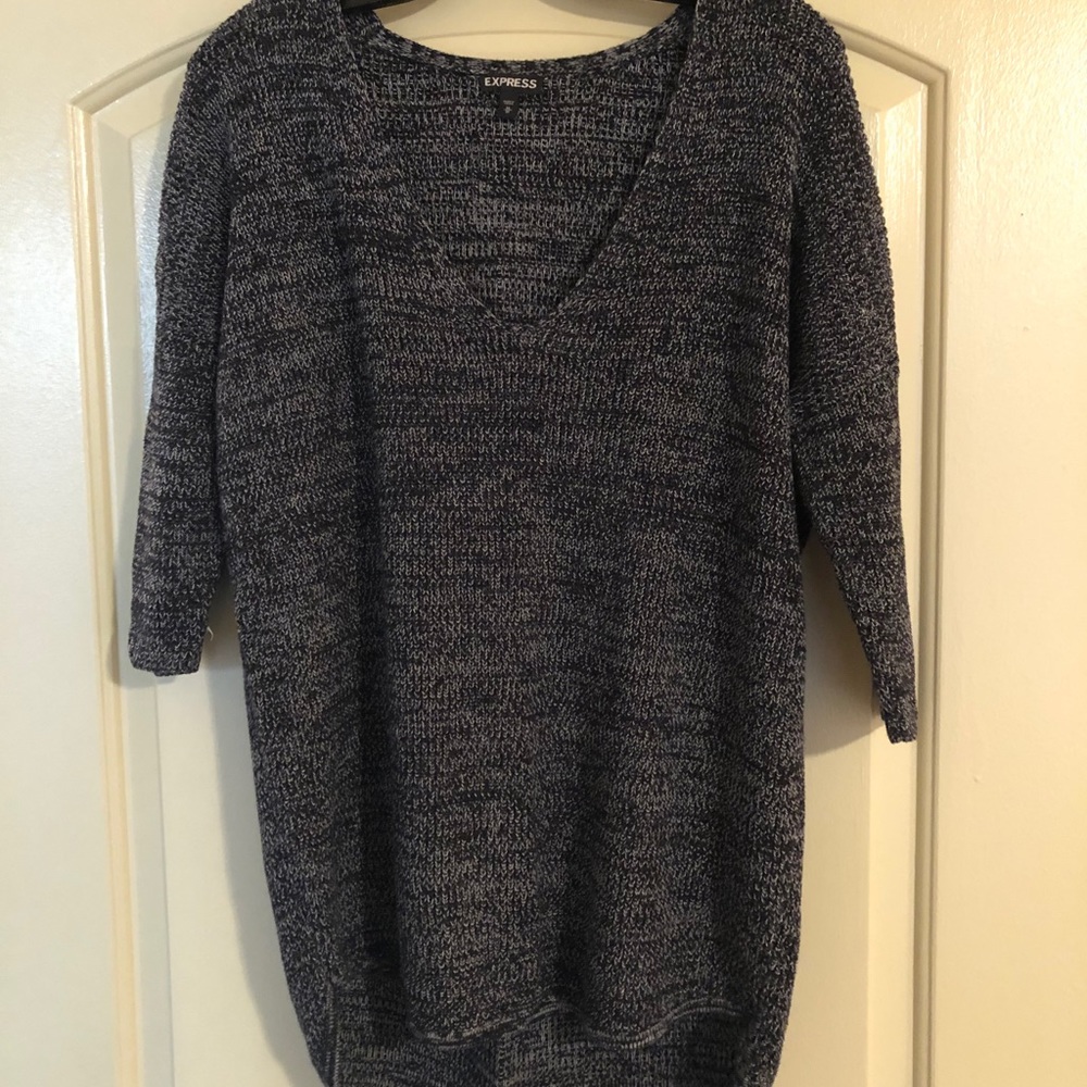 Express Gray Sweater